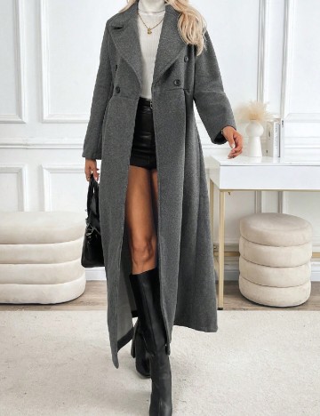 Palton SHEIN, gri inchis