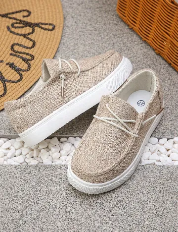 Mocasini Shein Kids, crem Crem