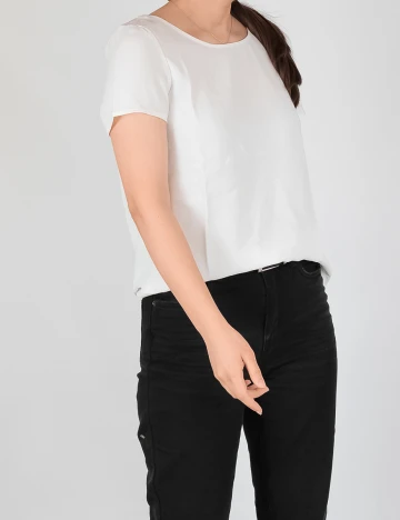 Tricou Vila, alb