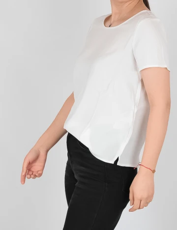 Tricou Vila, alb