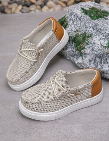 Mocasini Shein Kids, gri