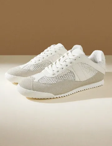 Adidasi Cuccoo, ecru Alb