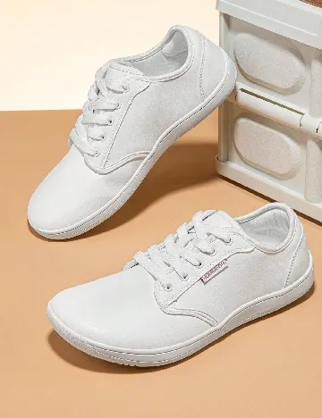 Adidasi SHEIN, alb Alb