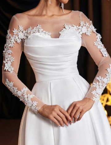 Rochie scurta SHEIN, alb