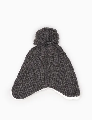 Caciula Cool Club, gri Gri