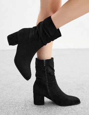 Botine Cuccoo, negrun Negru