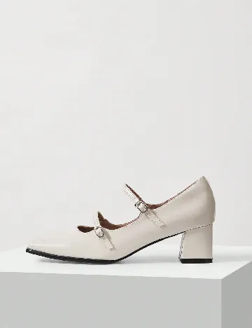 Pantofi SHEIN, crem Crem