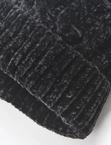 Caciula Cool Club, negru Negru