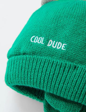 Caciula Cool Club, verde