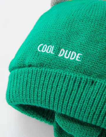 Caciula Cool Club, verde Verde