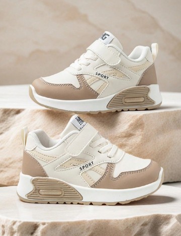 Adidasi Shein Kids, crem