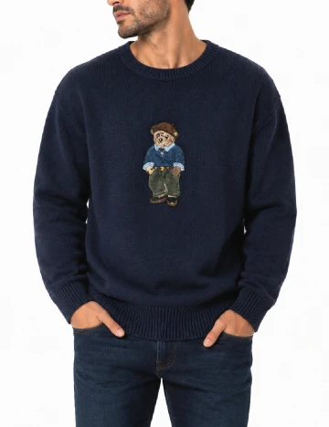 Pulover SHEIN, bleumarin