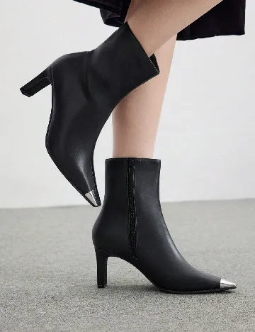 Botine Cuccoo, negru Negru