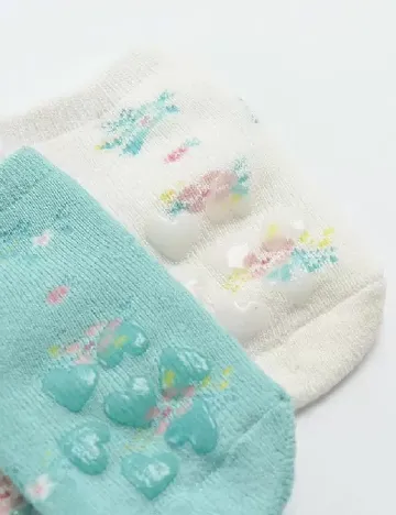 Set sosete 2 perechi Cool Club, alb/albastru Alb