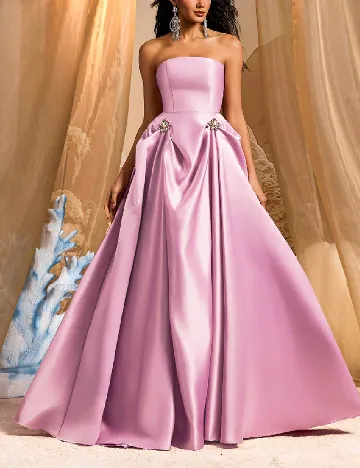 Rochie lunga SHEIN, roz Roz