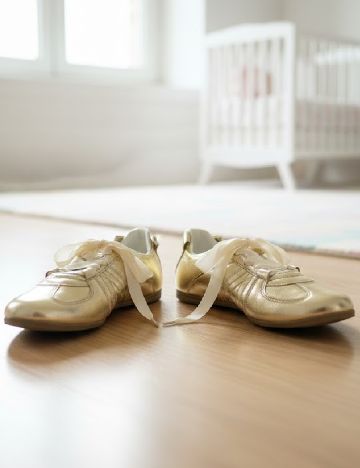 Adidasi SHEIN, auriu