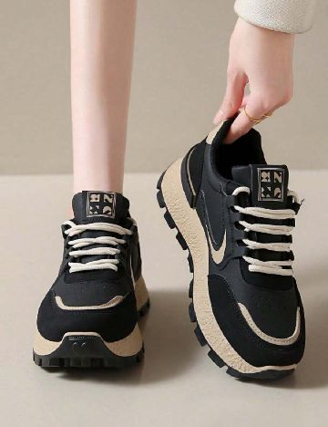 Adidasi SHEIN, negru