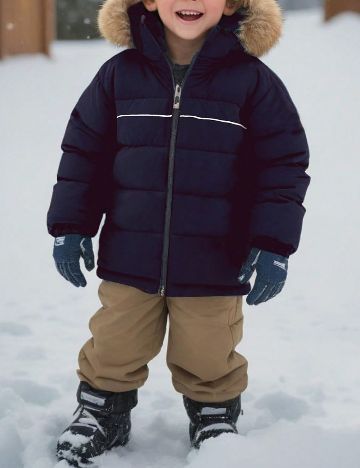 Geaca Shein Kids, bleumarin