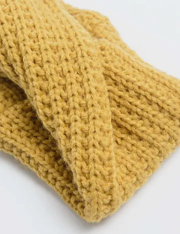 Fular Circular Cool Club, galben Galben