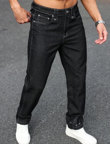 Blugi SHEIN, negru Negru