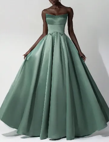 Rochie lunga SHEIN, verde Verde
