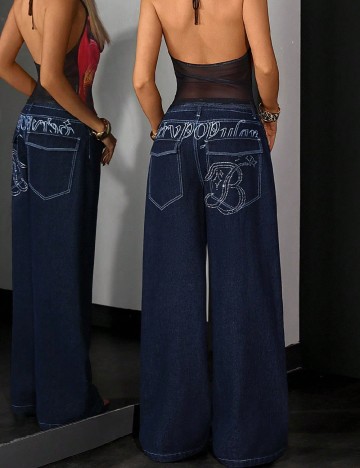 Blugi SHEIN, bleumarin