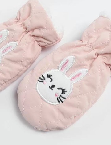 Set caciula si manusi Cool Club, roz