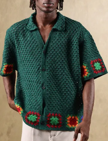 Camasa SUMWON, verde Verde