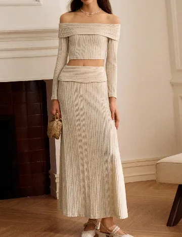 Compleu SHEIN, crem Crem