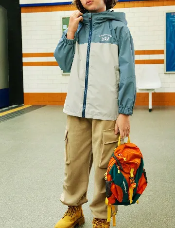 Jacheta Shein Kids, albastru Albastru