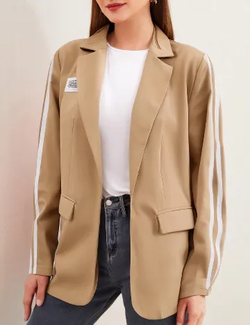 Blazer SHEIN, maro Maro