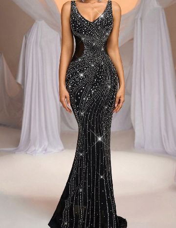 Rochie lunga SHEIN, negru