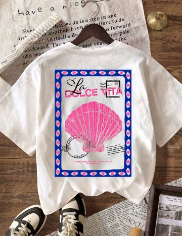 Tricou SHEIN, alb