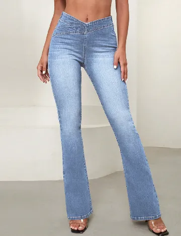 Blugi SHEIN, albastru Albastru