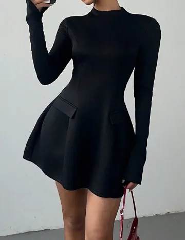 Rochie scurta SHEIN, negru Negru