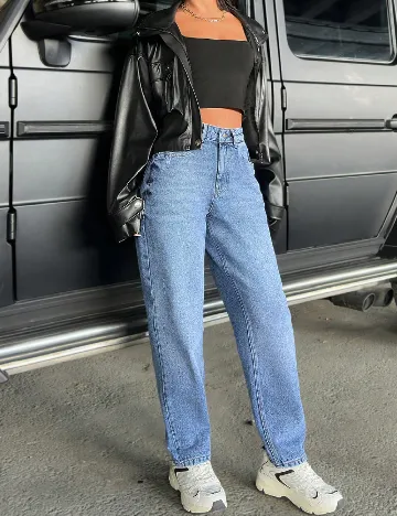 Blugi SHEIN, albastru Albastru