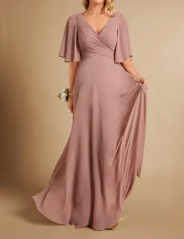 Rochie lunga SHEIN, roz pudra Roz