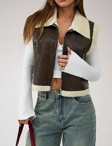 Vesta SHEIN, maro Maro