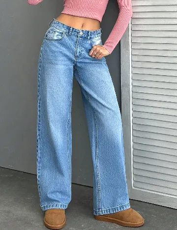 Blugi SHEIN, albastru Albastru