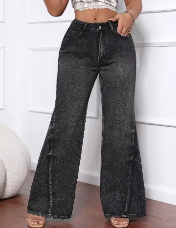 Blugi SHEIN, negru Negru