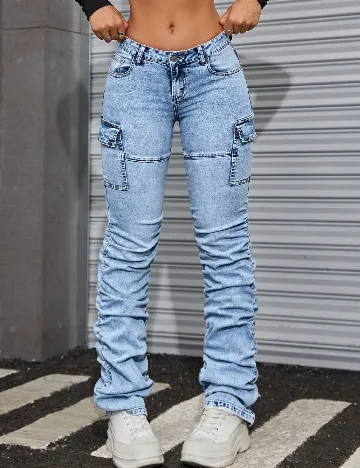 Blugi SHEIN, albastru Albastru