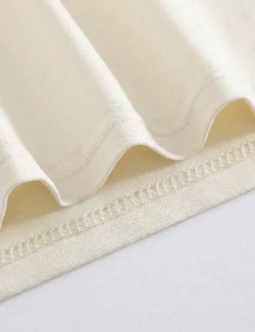 Tricou SHEIN, crem