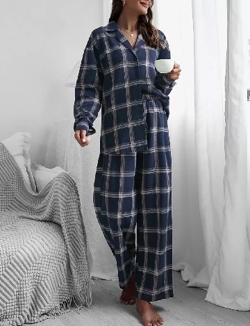 Pijama SHEIN, bleumarin