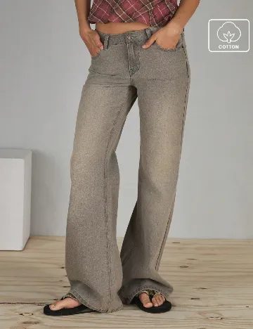 Blugi SHEIN, gri Gri