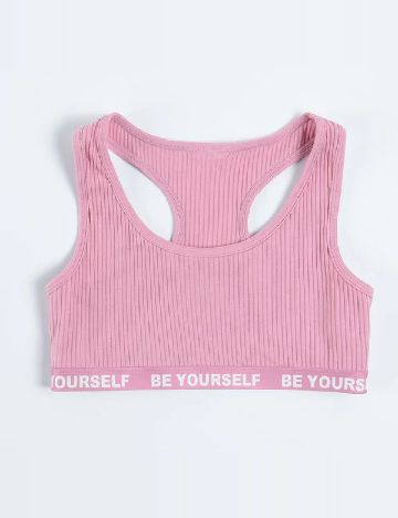 Set bustiere 2 bucati Cool Club, roz/gri