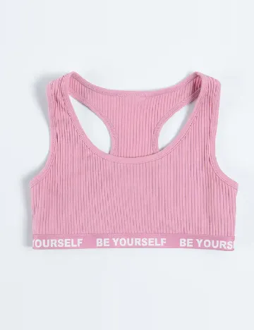 Set bustiere 2 bucati Cool Club, roz/gri Roz