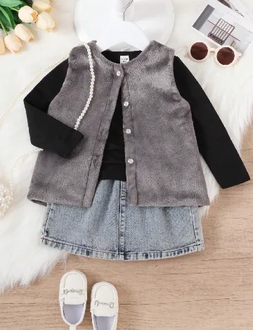 Compleu Shein Kids, mix culori Mix culori