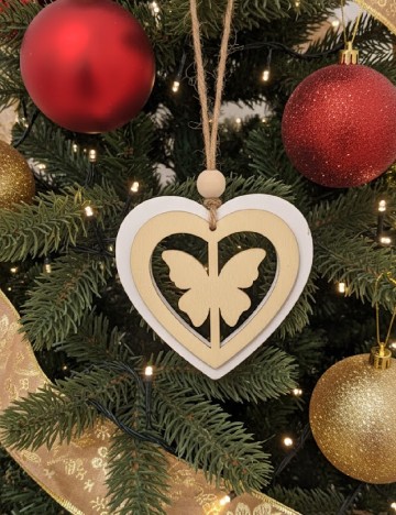 Accesoriu decorativ Seasons & Style, alb