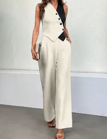 Compleu SHEIN, crem Crem