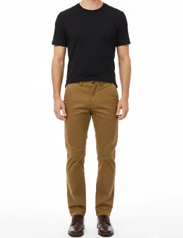 Pantaloni Pull&Bear, maro Maro